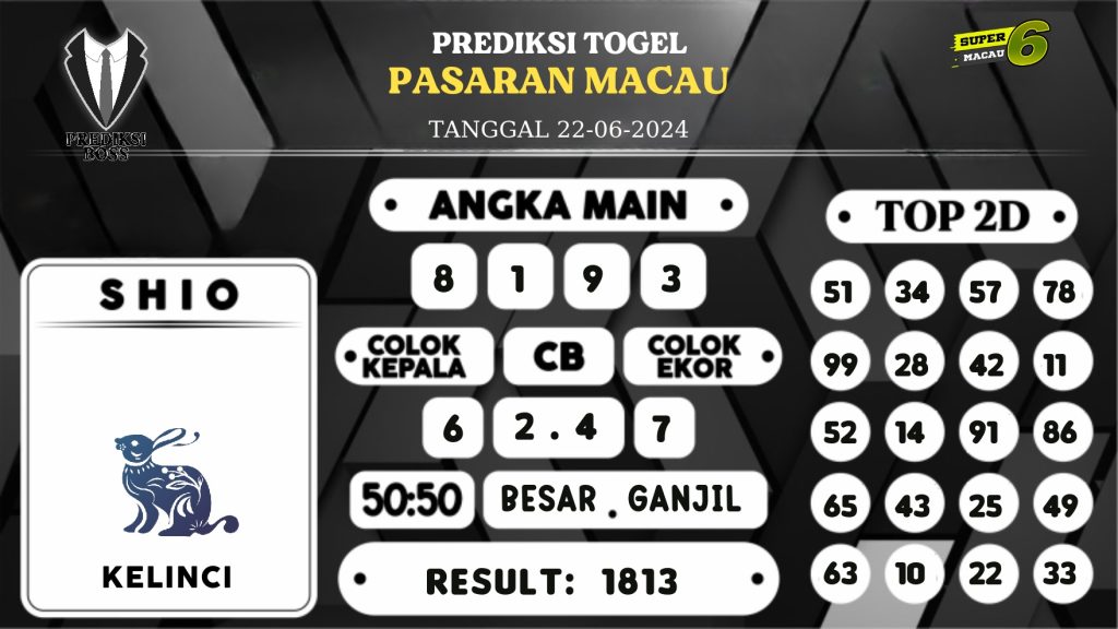 https://prediksibossbrew.com/prediksi-boss-togel-macau-sabtu-22-juni-2024/