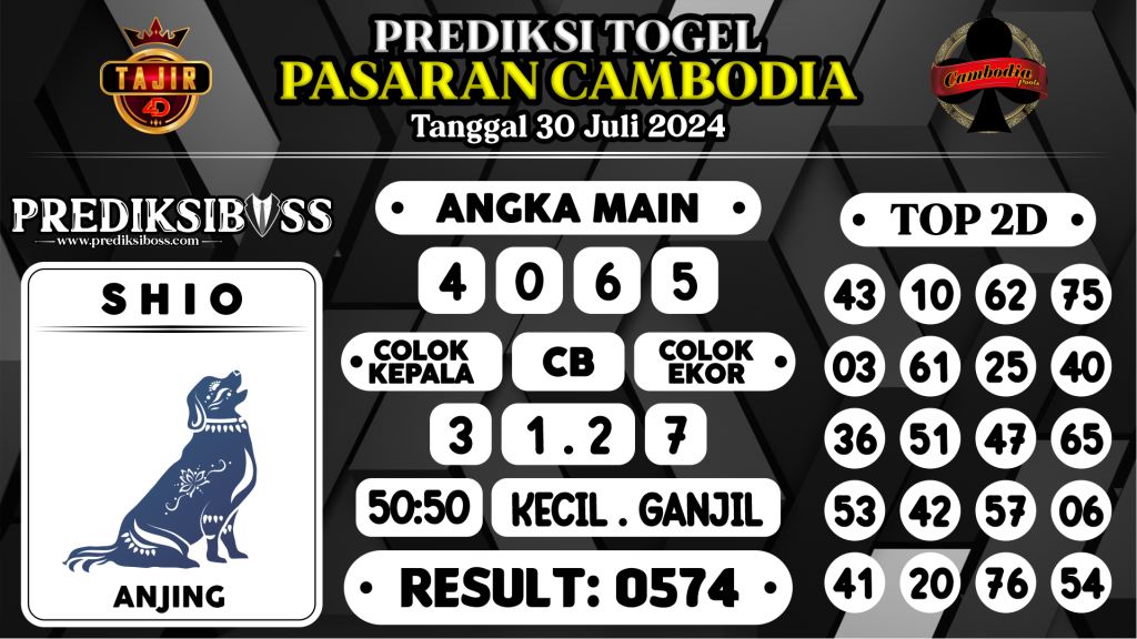 https://prediksibossbrew.com/prediksi-boss-togel-cambodia-selasa-30-juli-2024/