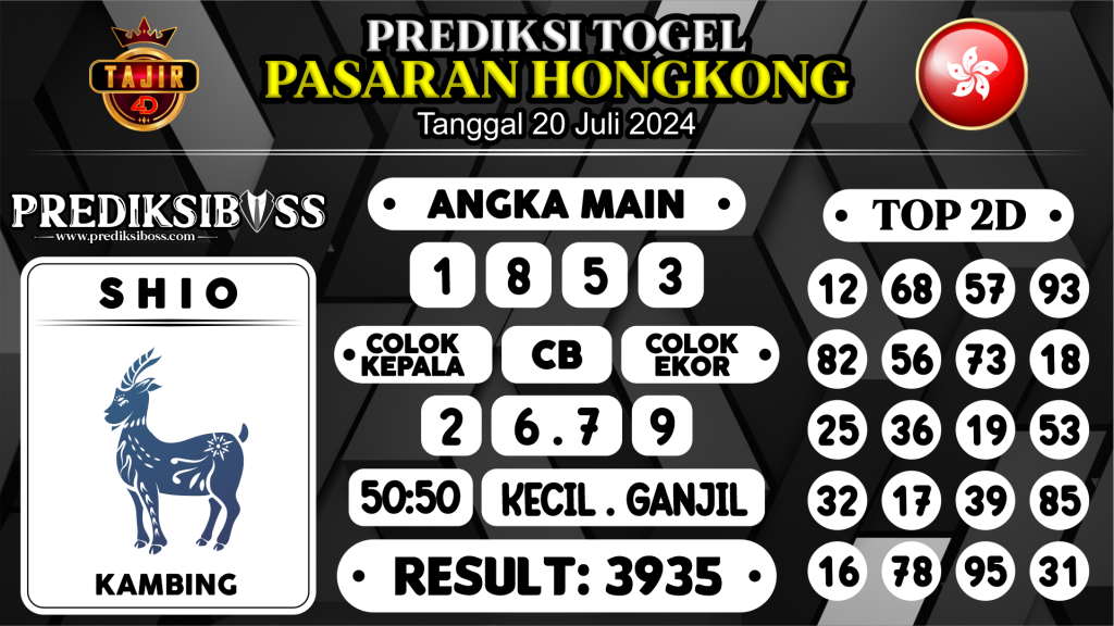 https://prediksibossbrew.com/prediksi-boss-togel-hongkong-sabtu-20-juli-2024/