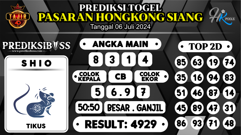 https://prediksibossbrew.com/prediksi-boss-togel-hk-siang-sabtu-06-juli-2024/