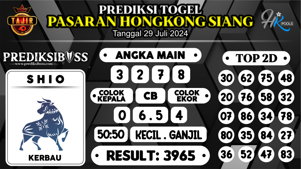 https://prediksibossbrew.com/prediksi-boss-togel-hk-siang-senin-29-juli-2024/