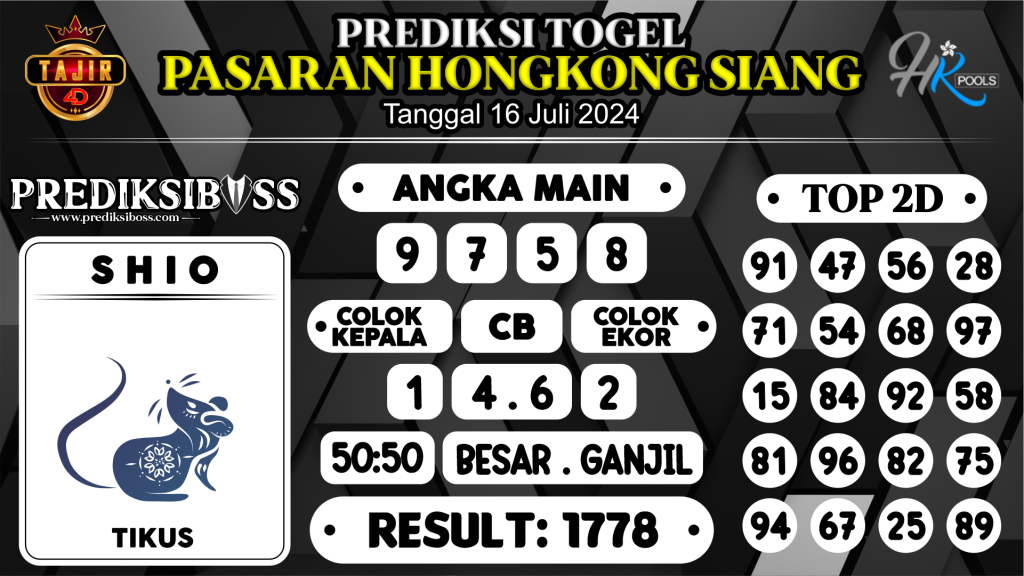 https://prediksibossbrew.com/prediksi-boss-togel-hk-siang-selasa-16-juli-2024/