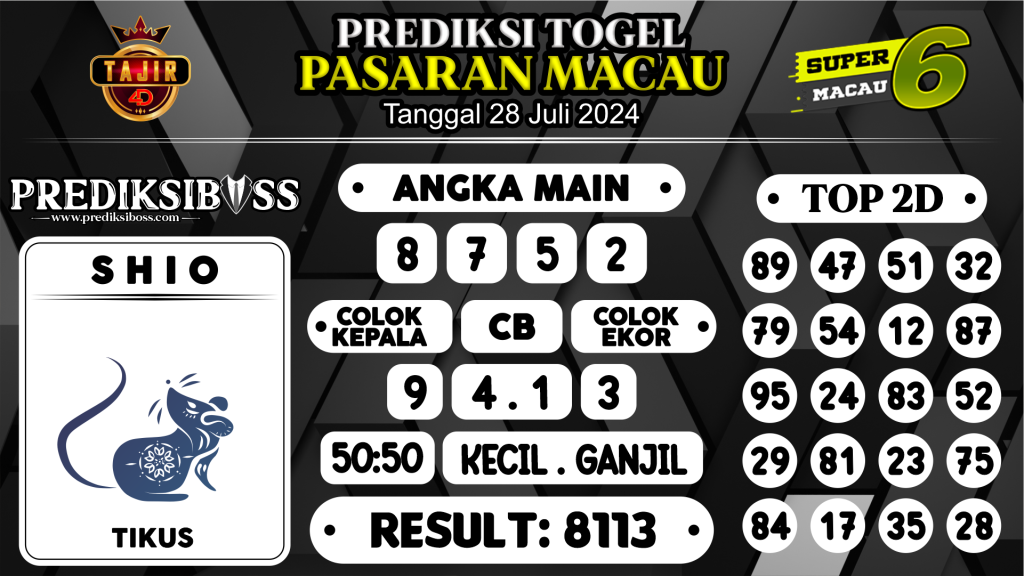 https://prediksibossbrew.com/prediksi-boss-togel-macau-minggu-28-juli-2024/