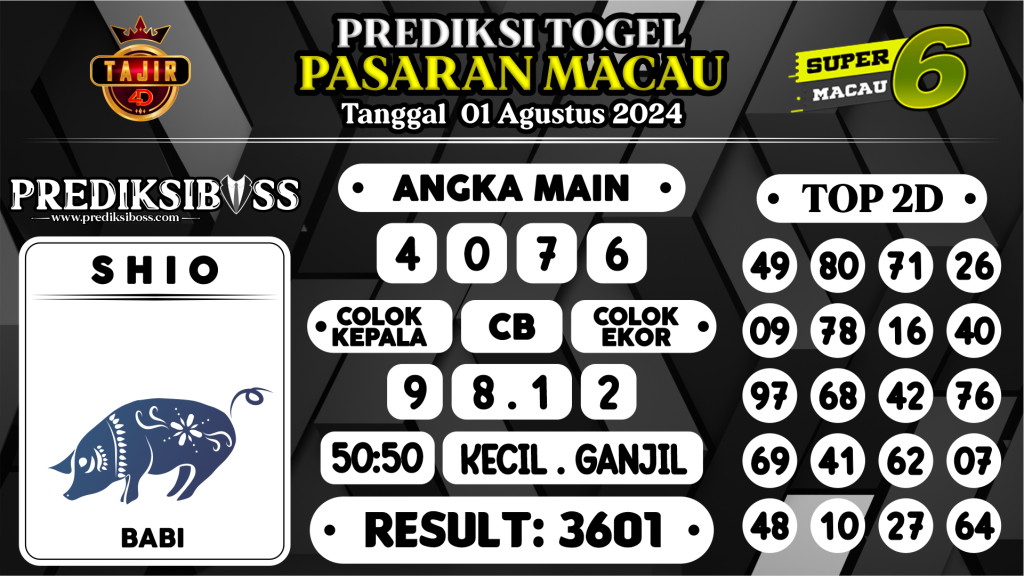 https://prediksibossbrew.com/prediksi-boss-togel-macau-kamis-01-agustus-2024/