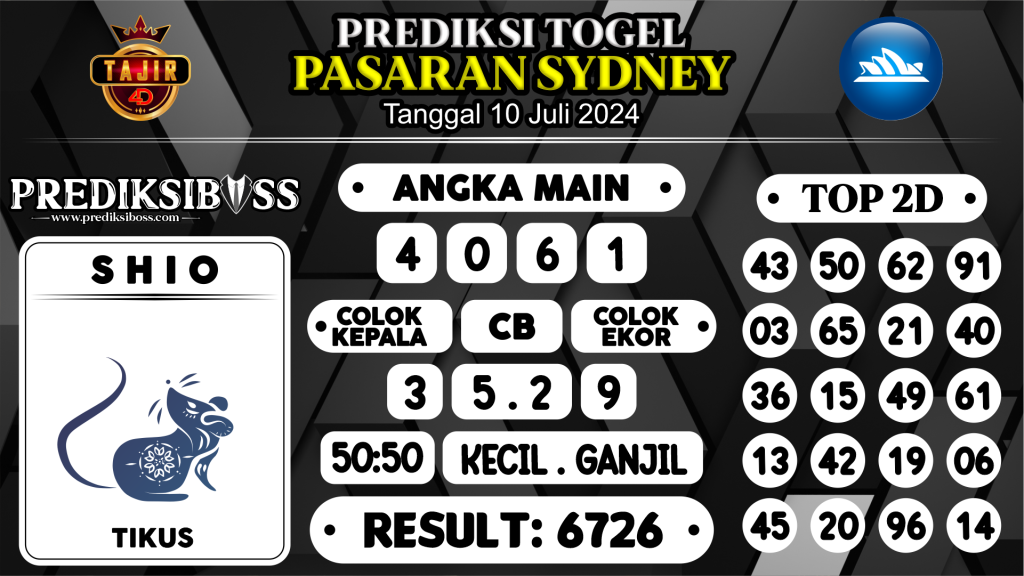 https://prediksibossbrew.com/prediksi-boss-togel-sidney-rabu-10-juli-2024/