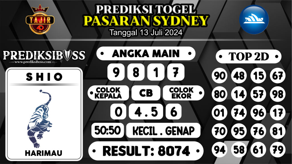 https://prediksibossbrew.com/prediksi-boss-togel-sidney-sabtu-13-juli-2024/