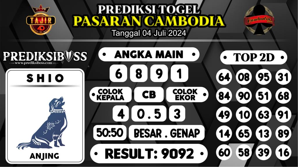 https://prediksibossbrew.com/prediksi-boss-togel-cambodia-kamis-04-juli-2024/