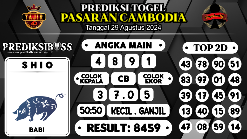 https://prediksibossbrew.com/prediksi-boss-togel-cambodia-kamis-29-agustus-2024/