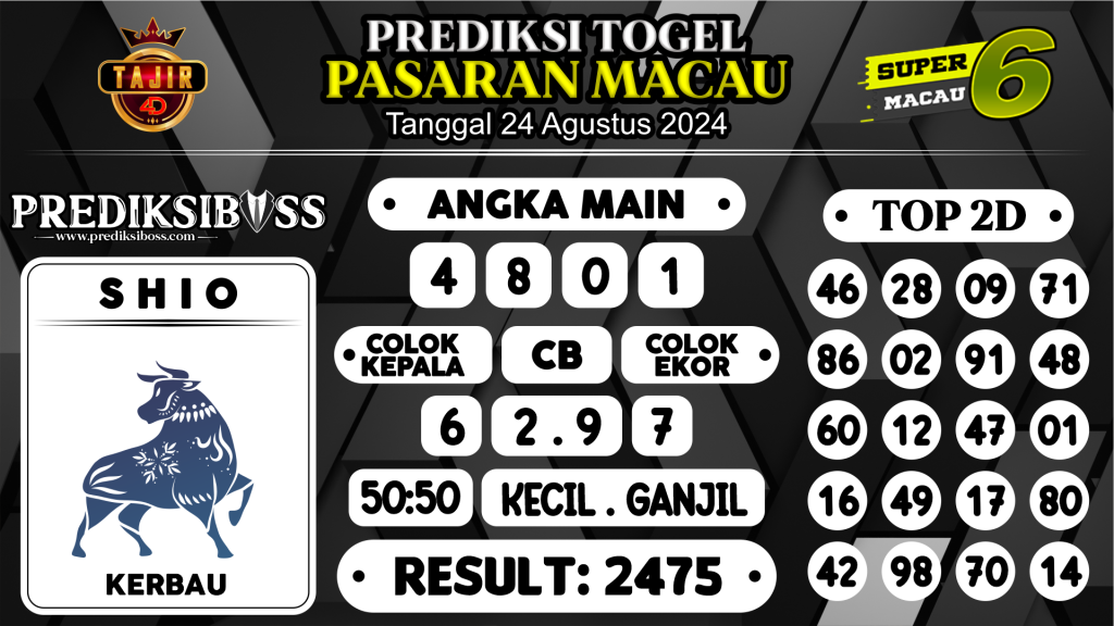 https://prediksibossbrew.com/prediksi-boss-togel-macau-sabtu-24-agustus-2024/